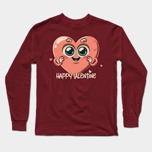 happy valentine Long Sleeve T-Shirt